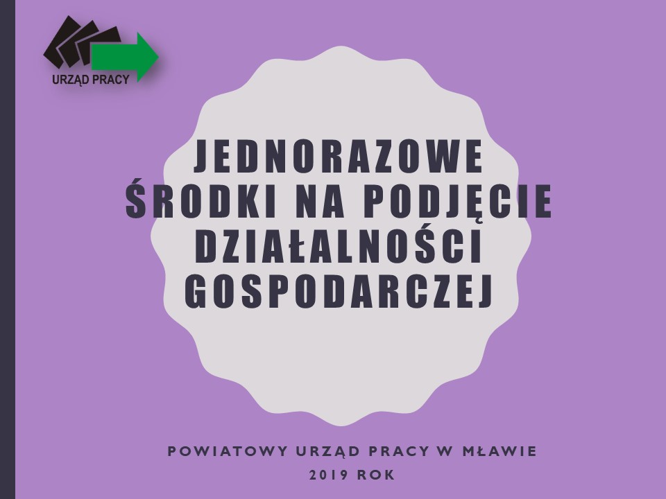 Zdjęcie artykułu Informacja o planowanym naborze wniosków o przyznanie środków na podjęcie działalności gospodarczej