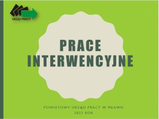 Zdjęcie artykułu Ogłoszenie - nabór wniosków o zorganizowanie prac interwencyjnych