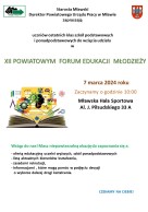 Zdjęcie artykułu XII Powiatowe Forum Edukacji Młodzieży widziane okiem uczestników