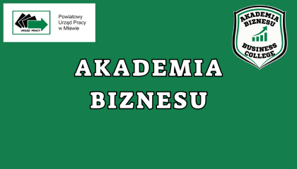 Zdjęcie artykułu Harmonogram działań w ramach Akademii Biznesu na m-c listopad