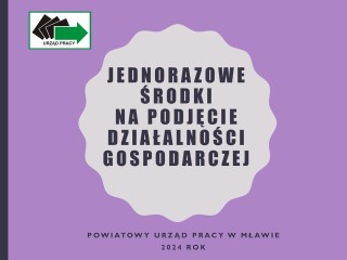 Zdjęcie artykułu Nabór wniosków o przyznanie środków na podjęcie...